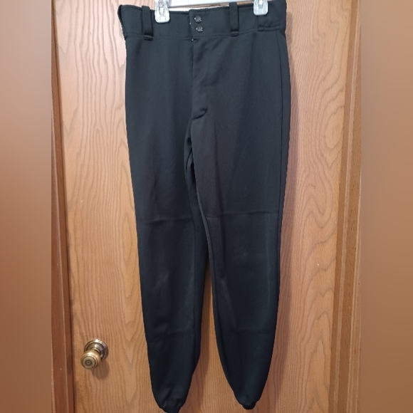 Boys ADIDAS Black Climalite Baseball Jogger Pants - Picture 1 of 7